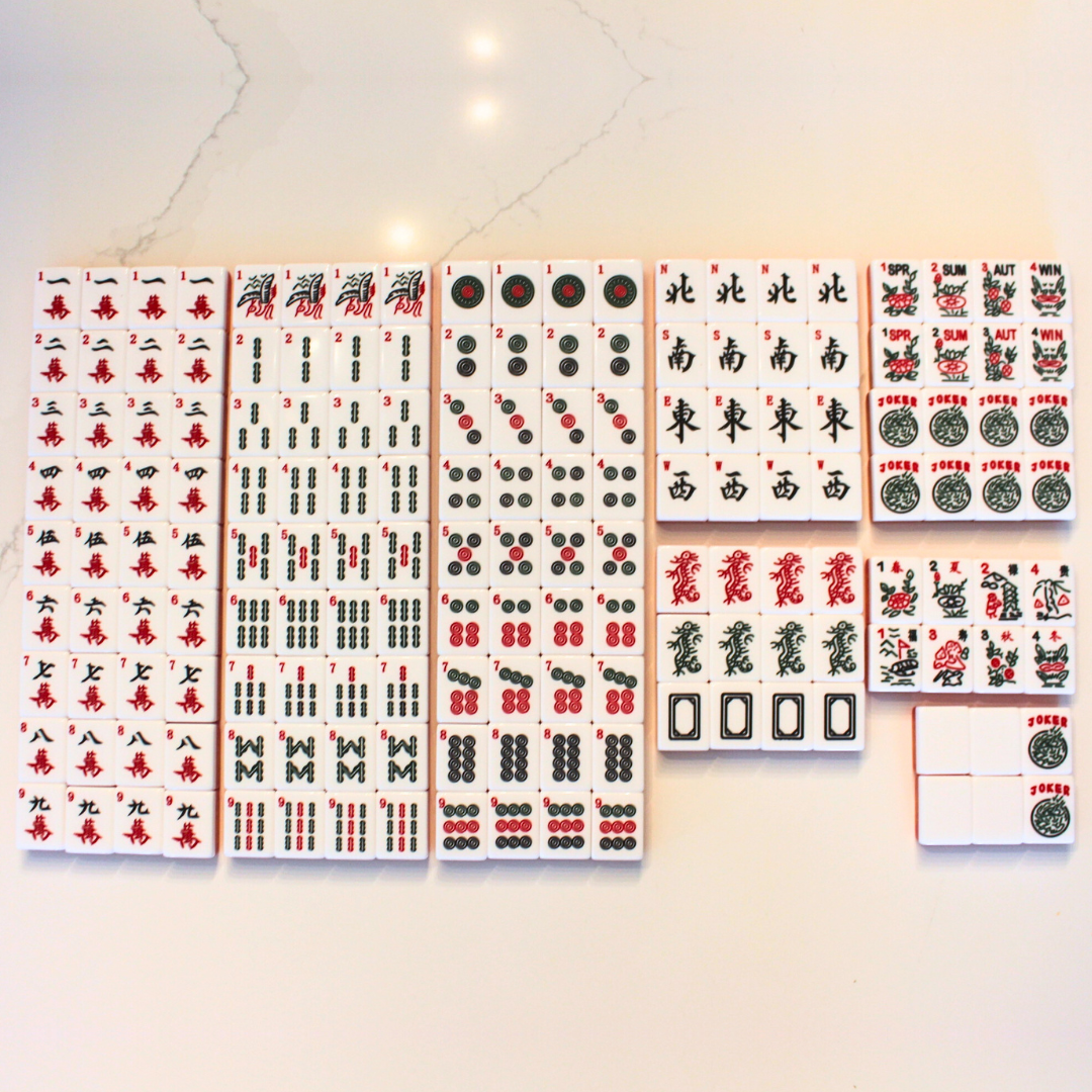 Gilded Pink Mahjong Tiles - ClubMahj — Club Mahj Gilded Pink Mahjong Tiles - ClubMahj — Club Mahj
